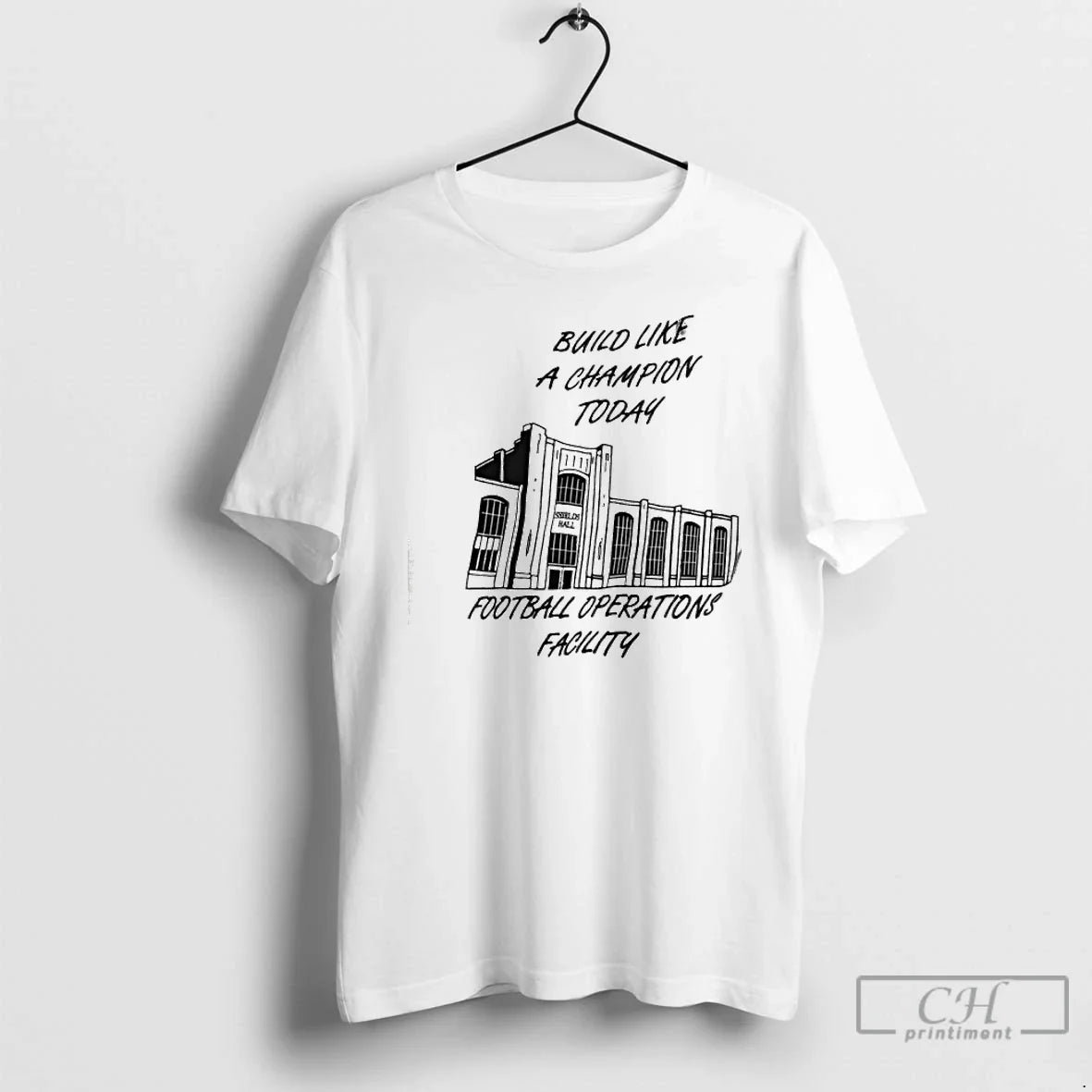 Build Like Champion Today Bookings Football Operations Facility T-Shirts, Hoodie, Sweatshirt - T-Shirt, Sweatshirt, Hoodie
