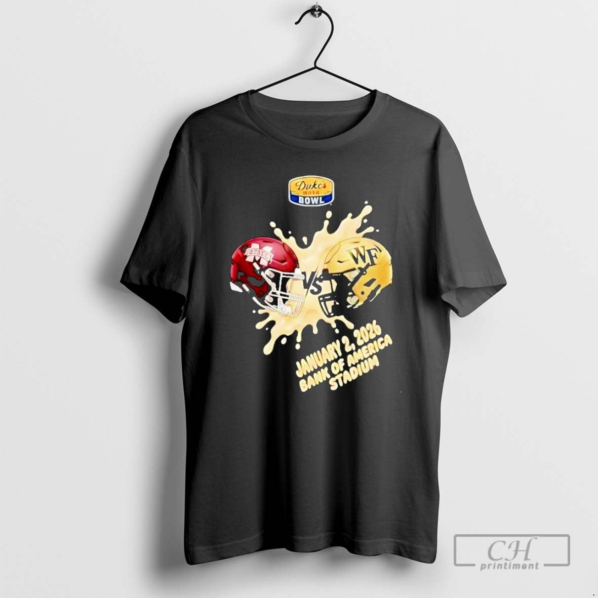 Bulldogs Vs Demon Deacons January 2 2026 Dukes Mayo Bowl Shirt T-Shirts, Hoodie, Sweatshirt - T-Shirt, Sweatshirt, Hoodie