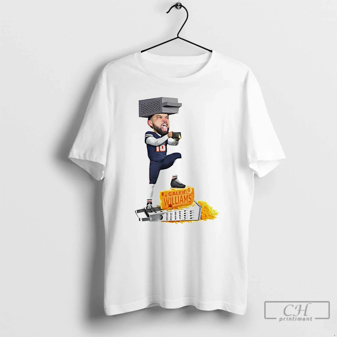 Caleb Williams Cheese Grater Caricature T-Shirts, Hoodie, Sweatshirt - T-Shirt, Sweatshirt, Hoodie