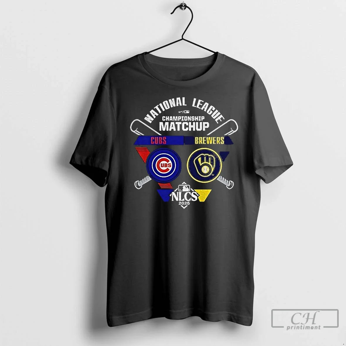 Chicago Cubs Vs Milwaukee Brewers 2025 National League Championship Matchup Mlb T-Shirts, Hoodie, Sweatshirt - T-Shirt, Sweatshirt, Hoodie