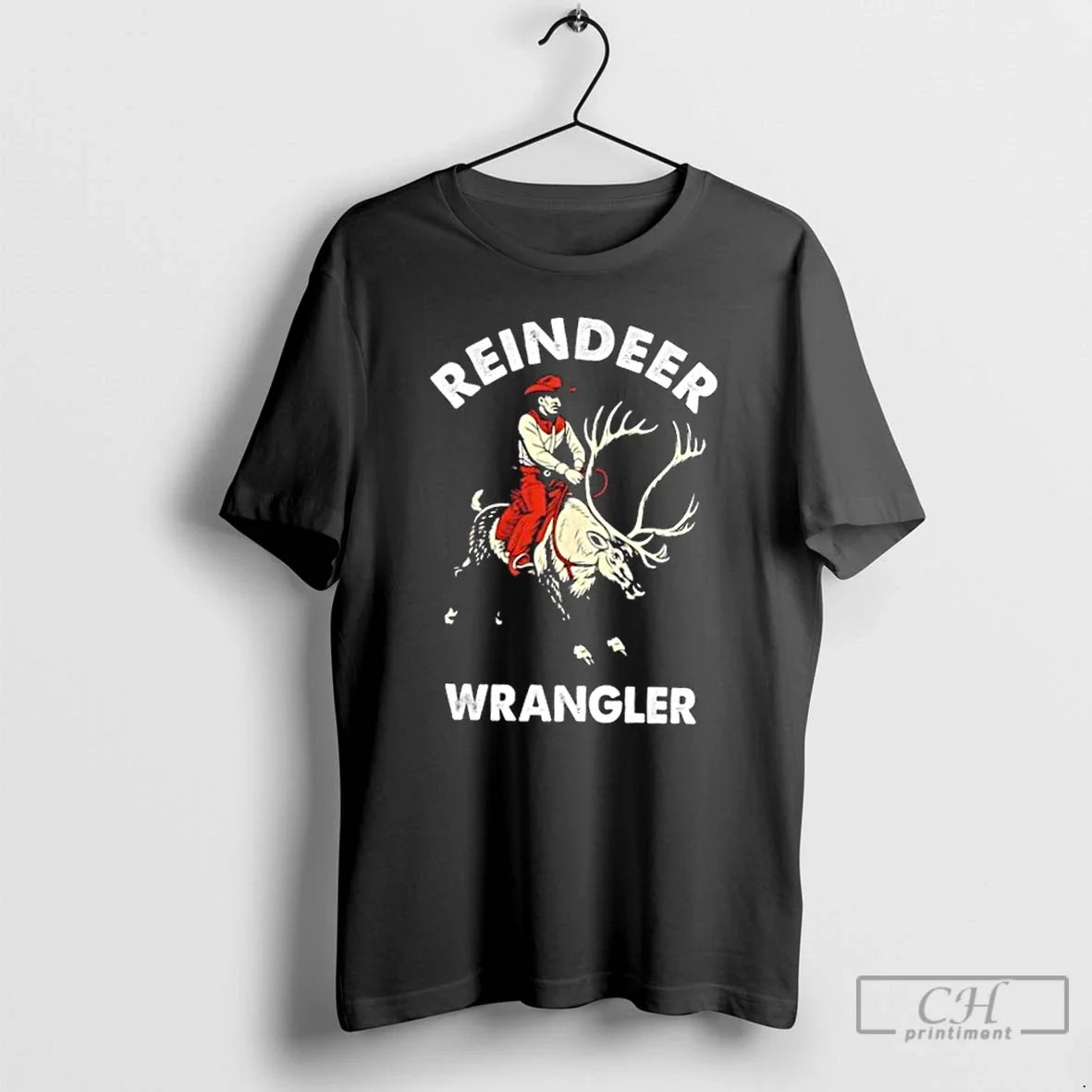 Riding Reindeer Cowboy Cowgirl T-Shirts, Hoodie, Sweatshirt - T-Shirt, Sweatshirt, Hoodie