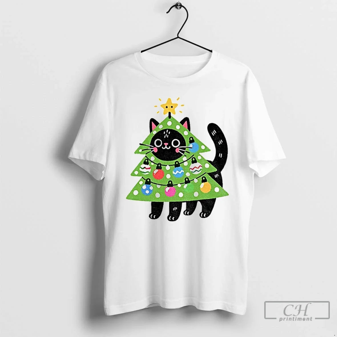 Tree Cat Merry T-Shirts, Hoodie, Sweatshirt - T-Shirt, Sweatshirt, Hoodie