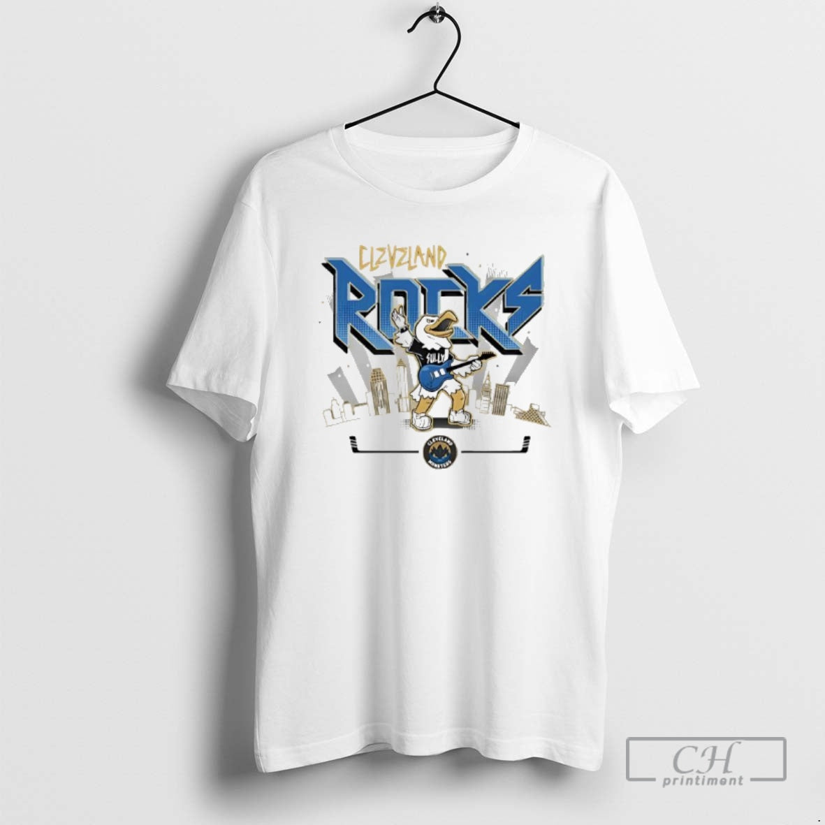 Cleveland Monsters Rocks Sully Mascot Shirt T-Shirts, Hoodie, Sweatshirt - T-Shirt, Sweatshirt, Hoodie
