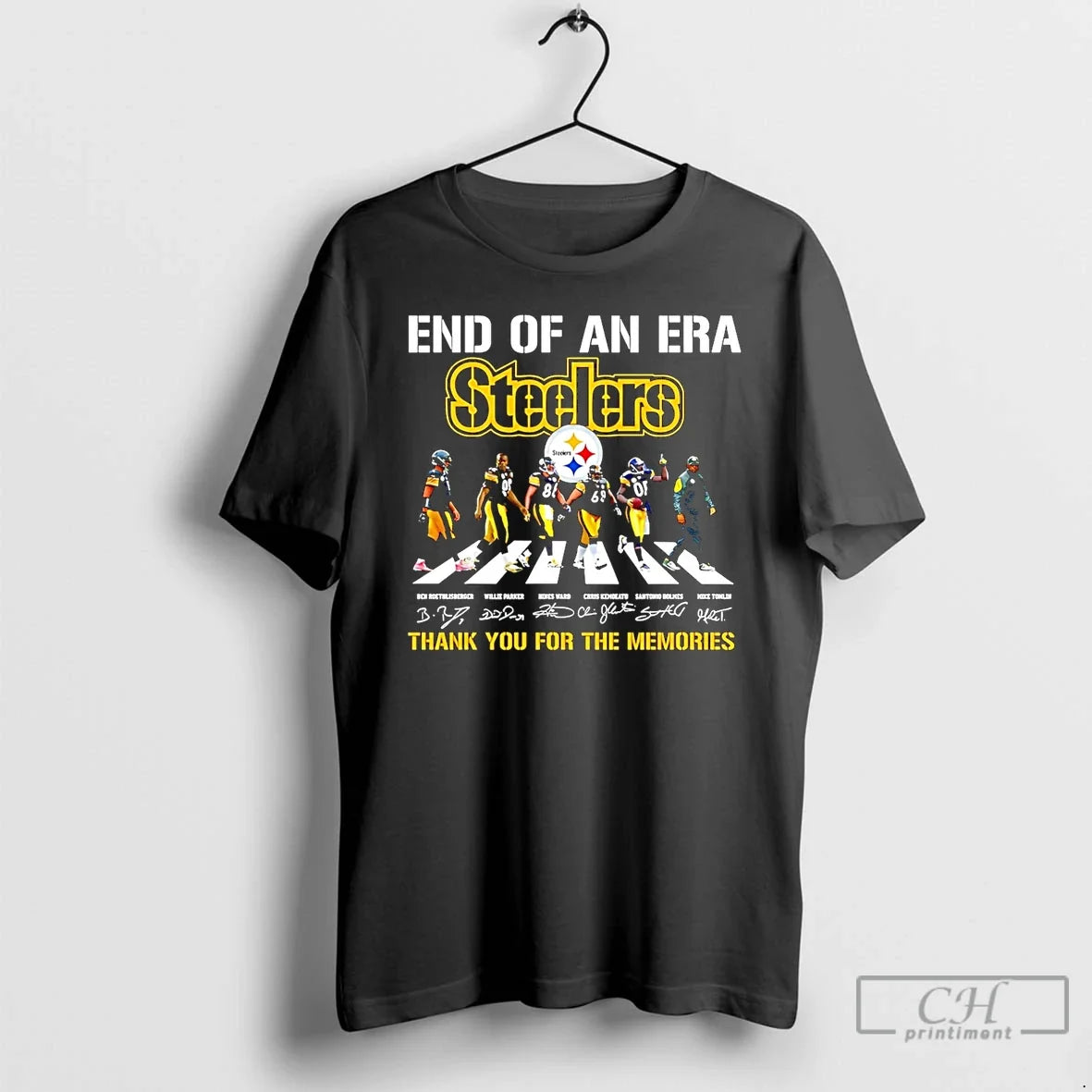 Coach Mike Tomlin End Era Steelers Thank You Memories T-Shirts, Hoodie, Sweatshirt - T-Shirt, Sweatshirt, Hoodie