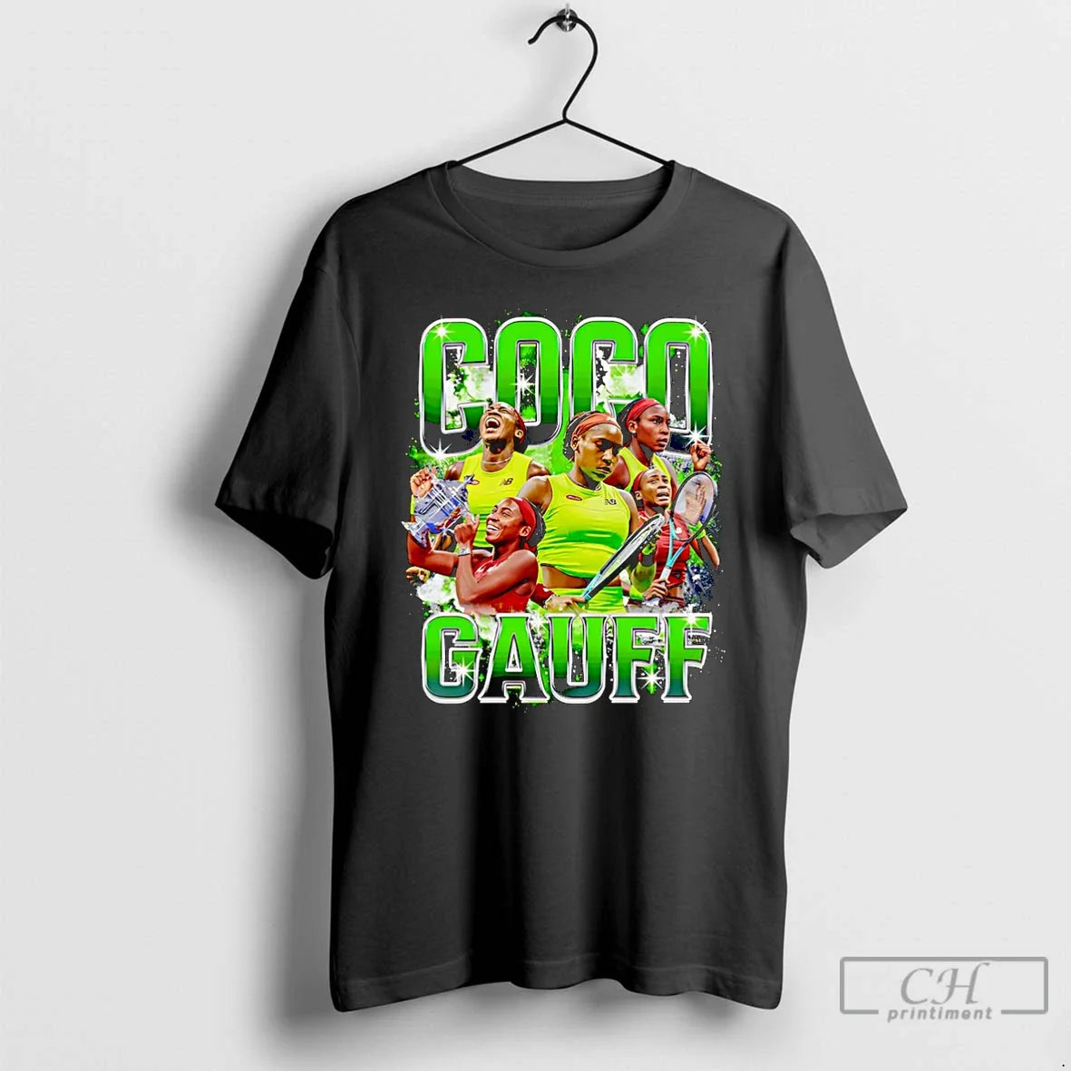 Coco Gauff Tennis Player Trophy T-Shirts, Hoodie, Sweatshirt - T-Shirt, Sweatshirt, Hoodie