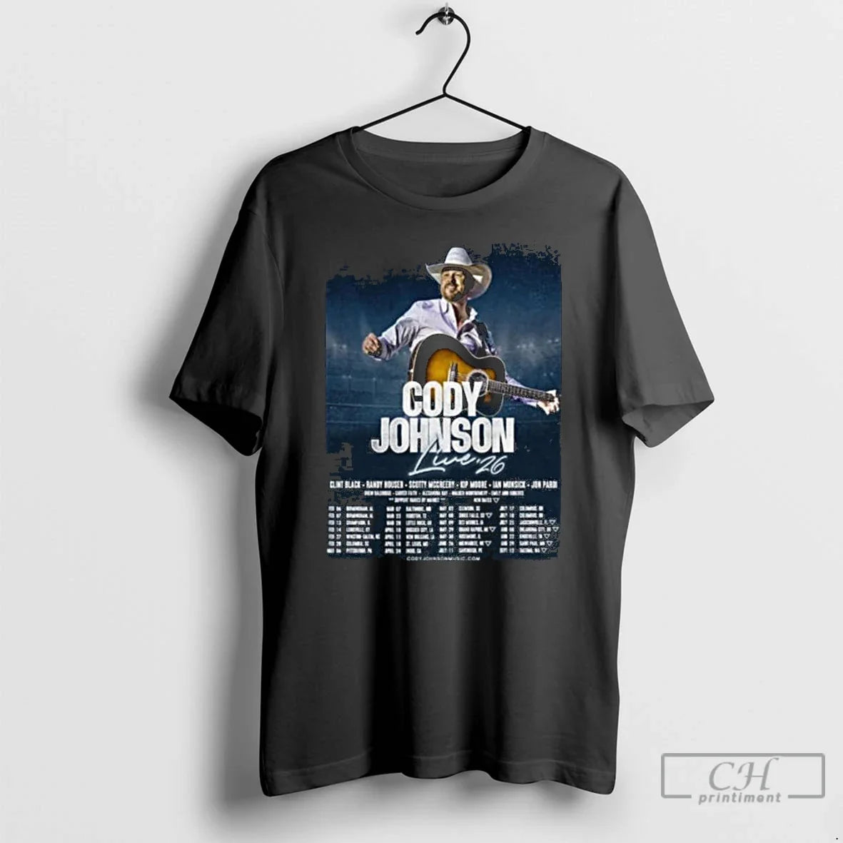 Cody Johnson Live 26 North America Tour 2026 Schedule Tour Dates T-Shirts, Hoodie, Sweatshirt - T-Shirt, Sweatshirt, Hoodie
