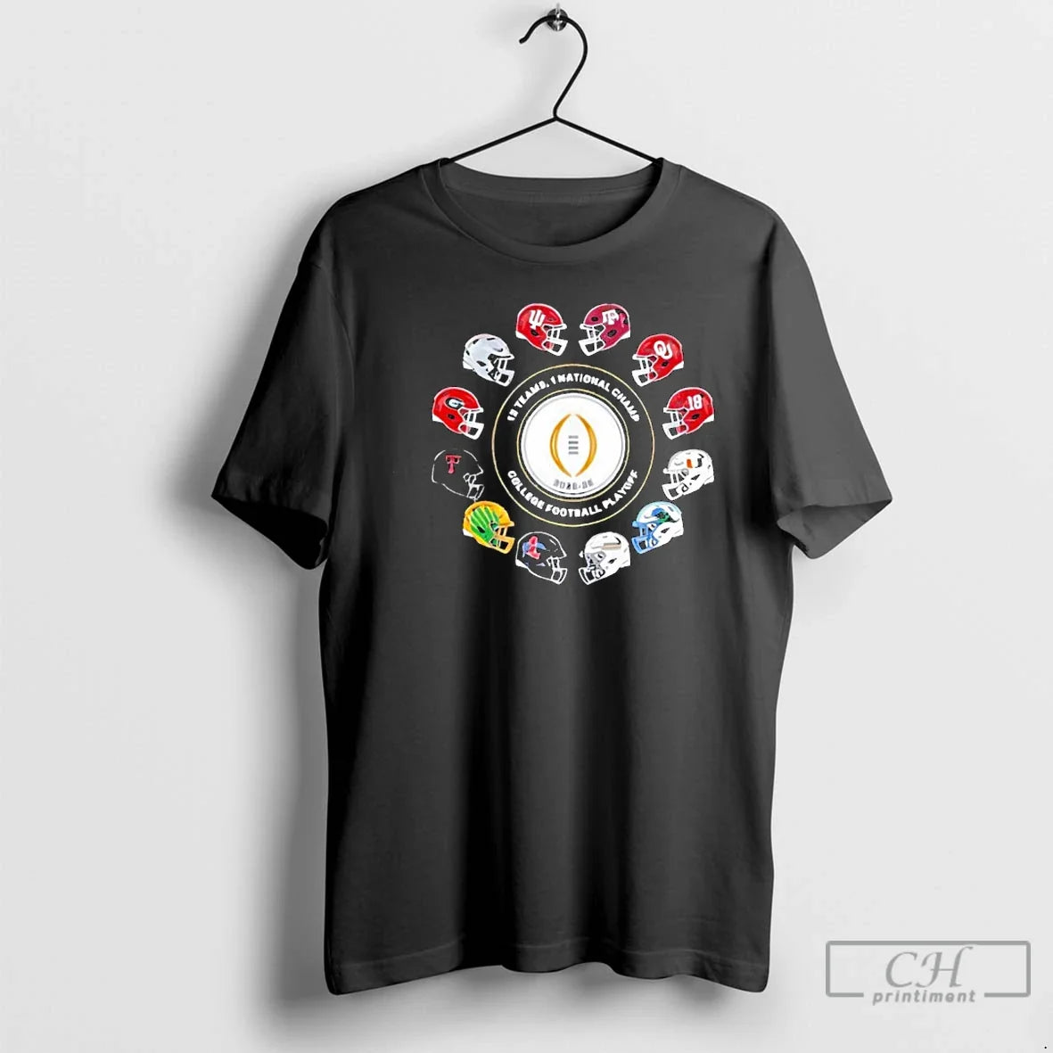 College Football Playoff 2025 2026 12 Teams 1 National Championship Helmet T-Shirts, Hoodie, Sweatshirt - T-Shirt, Sweatshirt, Hoodie