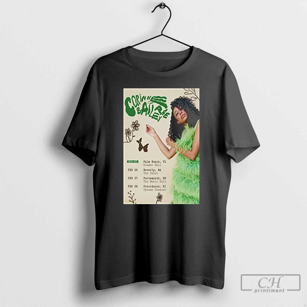 Corinne Bailey Rae February Shows 2026 T-Shirts, Hoodie, Sweatshirt - T-Shirt, Sweatshirt, Hoodie
