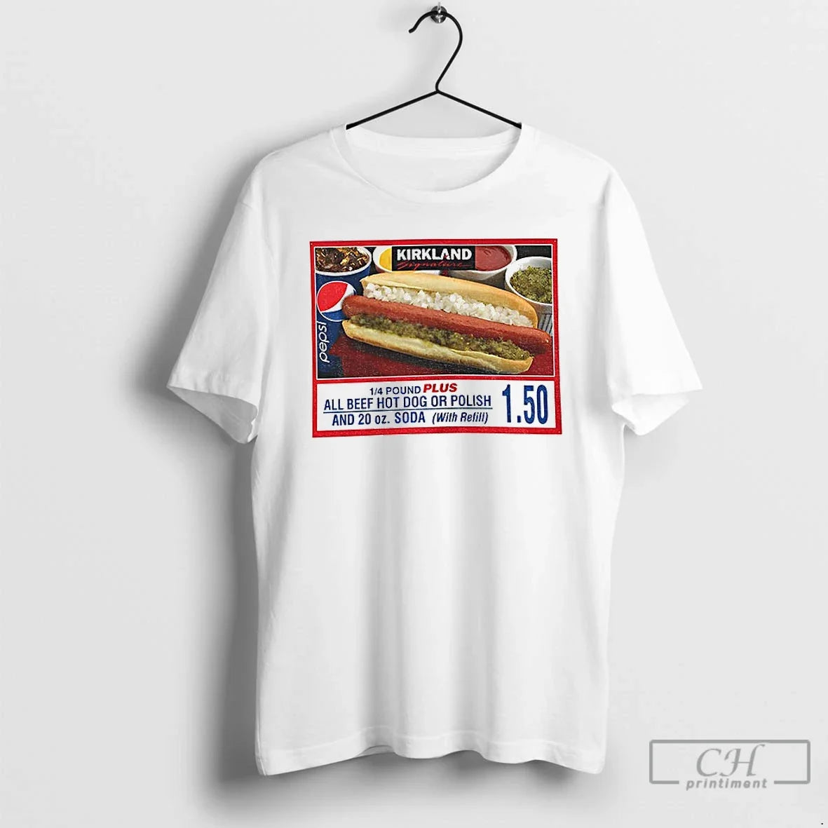 Costco All Beef Hotdog 1 50 20 Oz Soda Meal Refill Kirkland Meme T-Shirts, Hoodie, Sweatshirt - T-Shirt, Sweatshirt, Hoodie