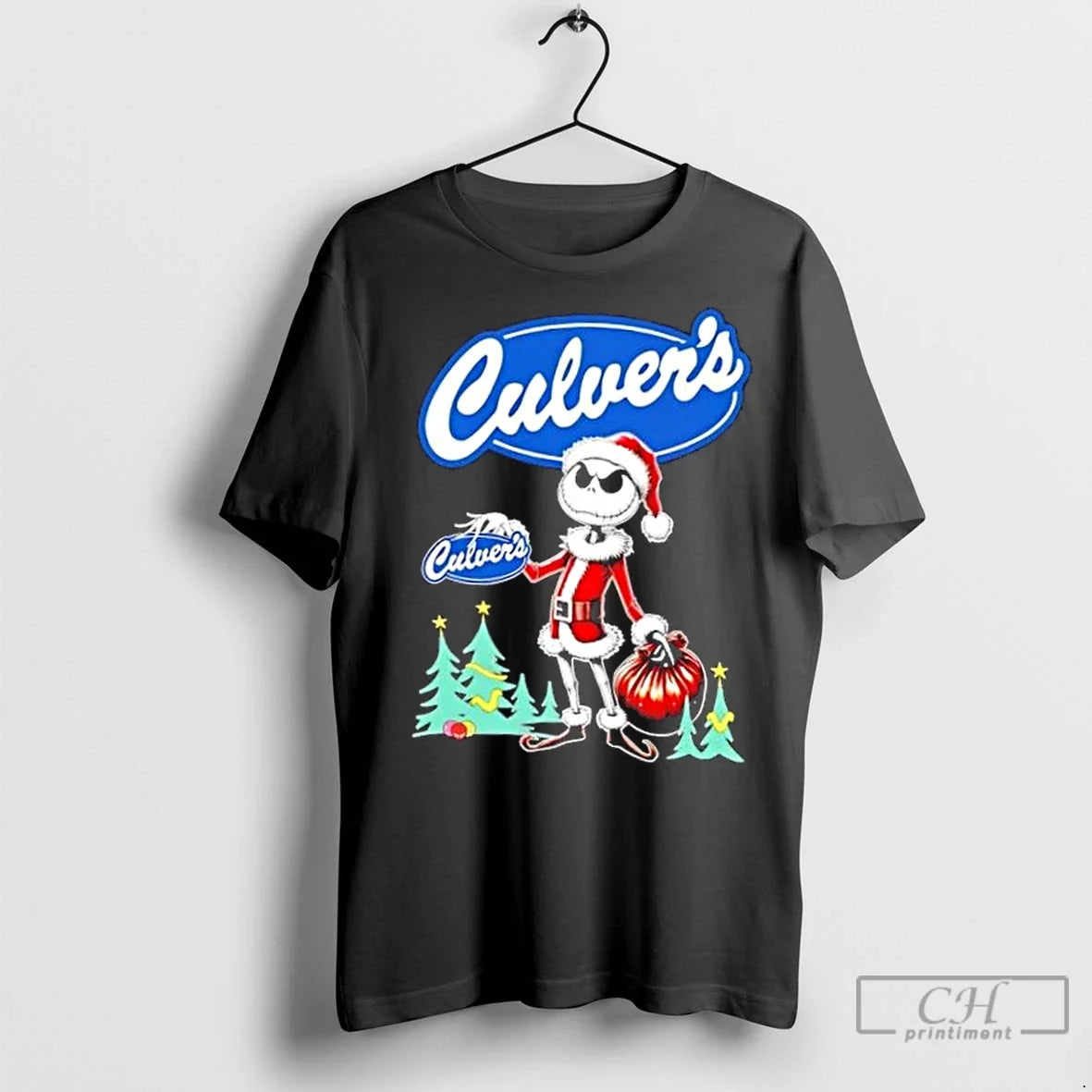 Culvers X Jack Skellington Santa Isnt Real T-Shirts, Hoodie, Sweatshirt - T-Shirt, Sweatshirt, Hoodie