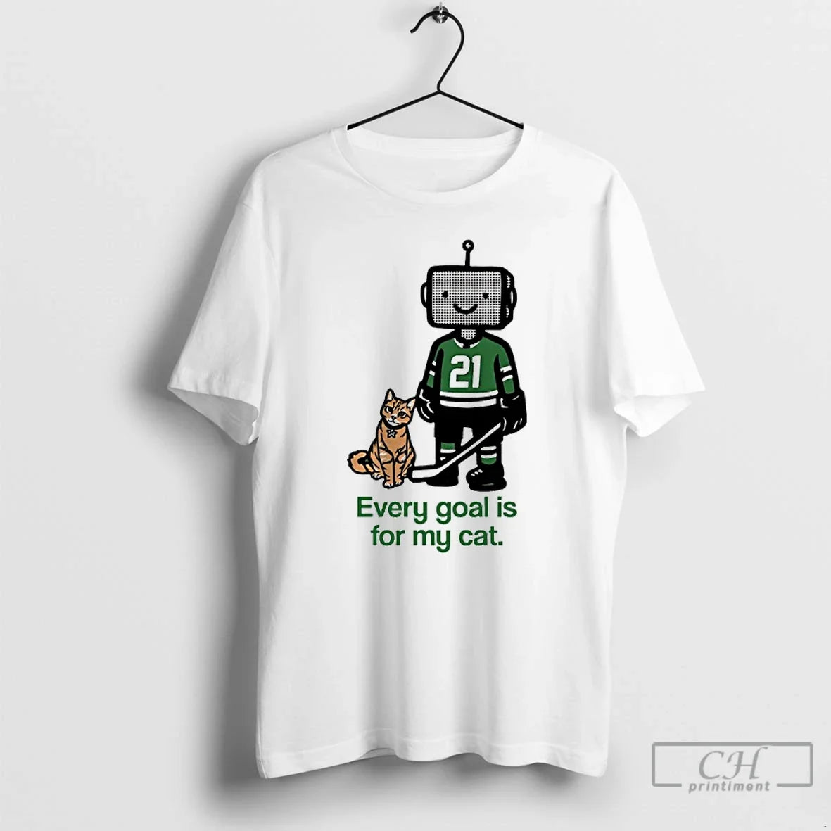 Dallas Stars Jason Robertson Every Goal Is My Cat T-Shirts, Hoodie, Sweatshirt - T-Shirt, Sweatshirt, Hoodie