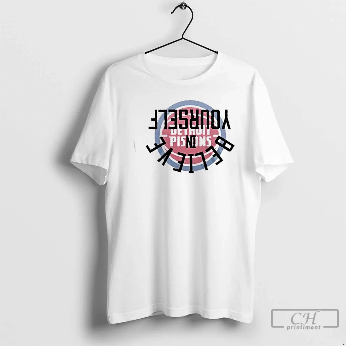 Detroit Pistons Believe Yourself T-Shirts, Hoodie, Sweatshirt - T-Shirt, Sweatshirt, Hoodie