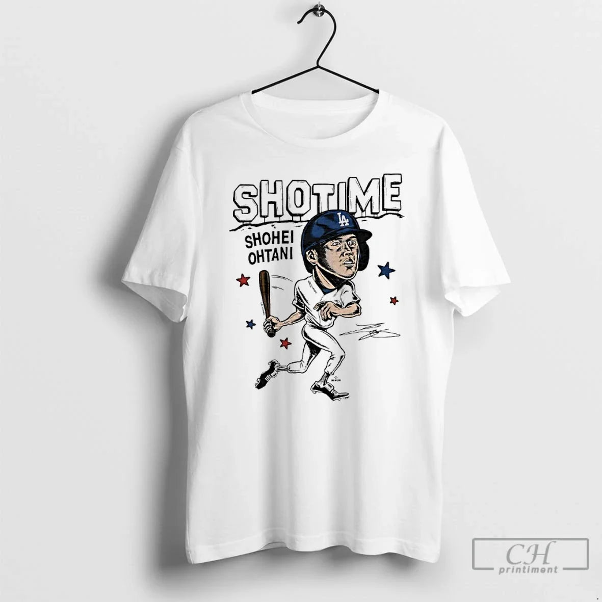 Dodgers Shohei Ohtani Hollywood Signature Caricature T-Shirts, Hoodie, Sweatshirt - T-Shirt, Sweatshirt, Hoodie