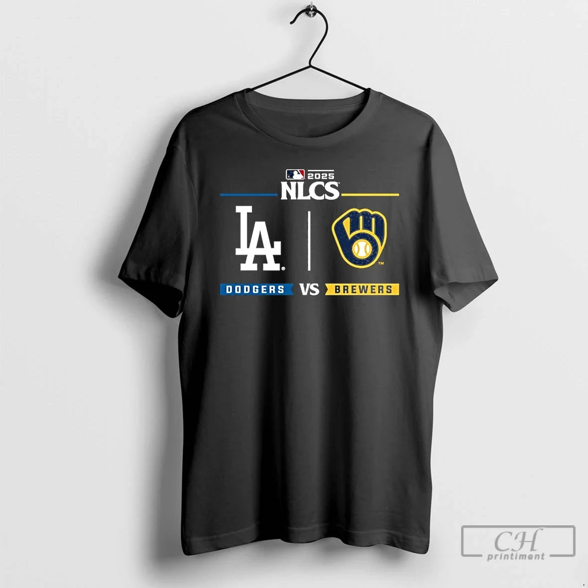 Dodgers Vs Brewers 2025 Postseason Nlcs T-Shirts, Hoodie, Sweatshirt - T-Shirt, Sweatshirt, Hoodie