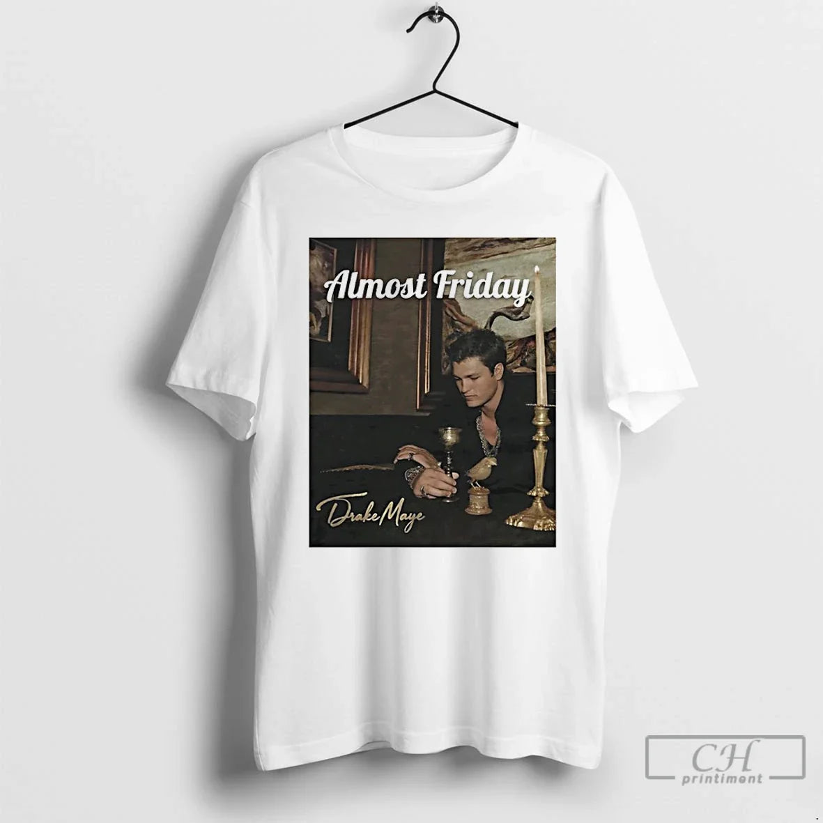 Drake Maye Album Cover Almost Friday Photo T-Shirts, Hoodie, Sweatshirt - T-Shirt, Sweatshirt, Hoodie