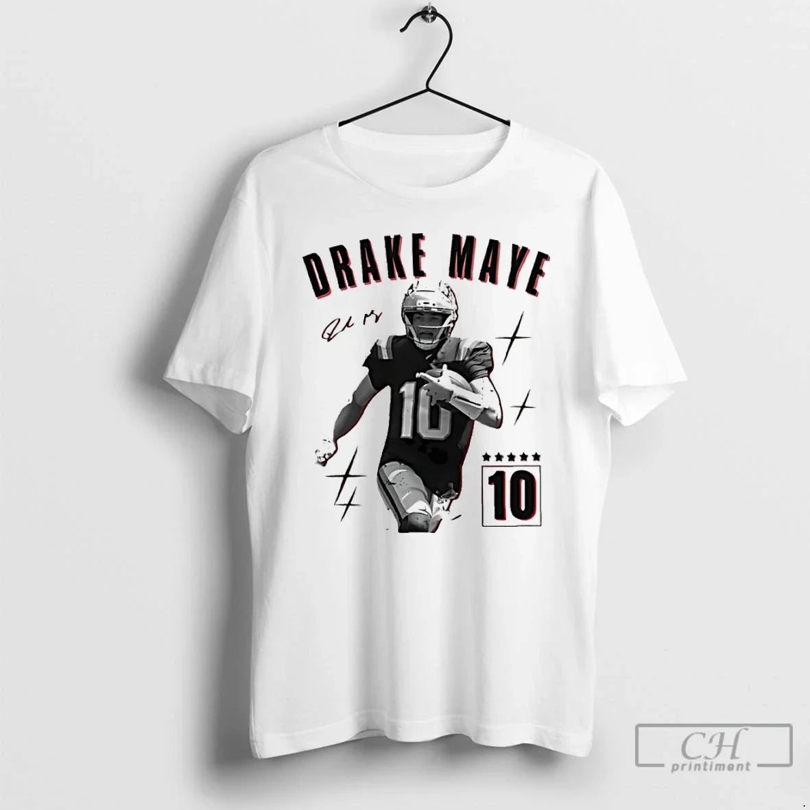 Drake Maye New England Football Signature T-Shirts, Hoodie, Sweatshirt - T-Shirt, Sweatshirt, Hoodie