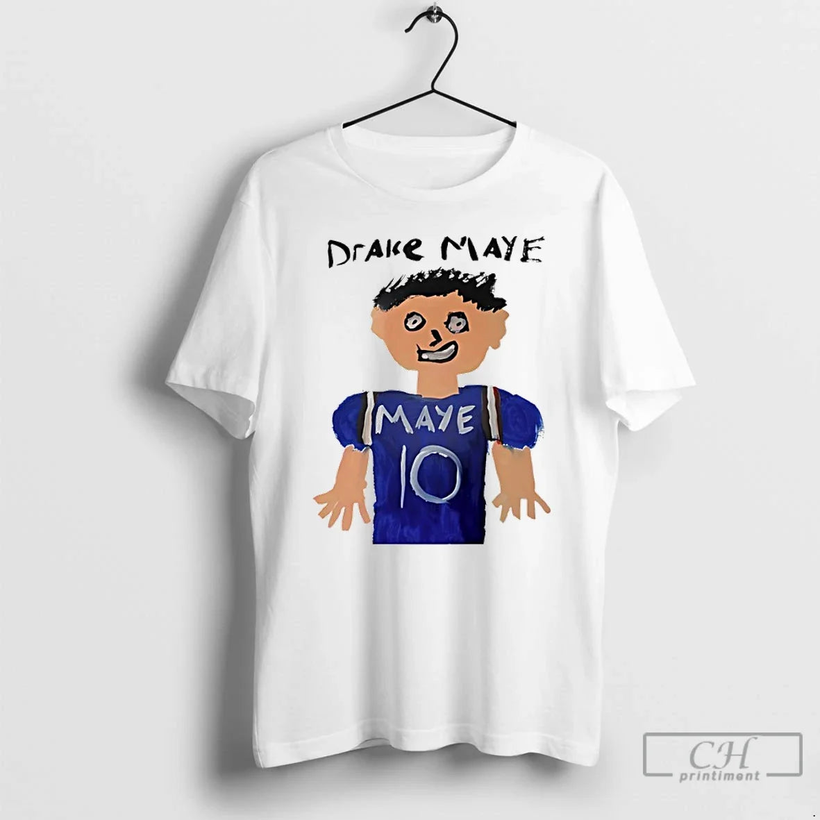 Drake Maye Painting T-Shirts, Hoodie, Sweatshirt - T-Shirt, Sweatshirt, Hoodie
