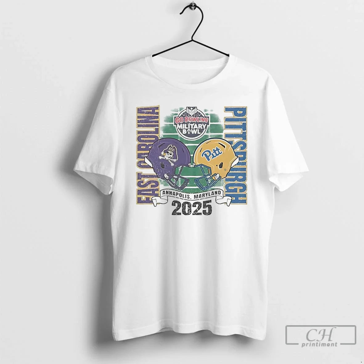 East Carolina Pirates Vs Pittsburgh Panthers 2025 Go Bowling Military Bowl T-Shirts, Hoodie, Sweatshirt - T-Shirt, Sweatshirt, Hoodie