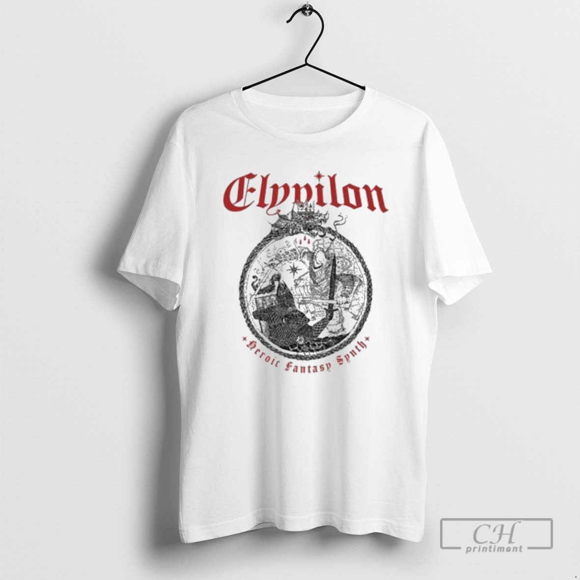 Elyvilon Heroic Fantasy Synth Shirt T-Shirts, Hoodie, Sweatshirt - T-Shirt, Sweatshirt, Hoodie