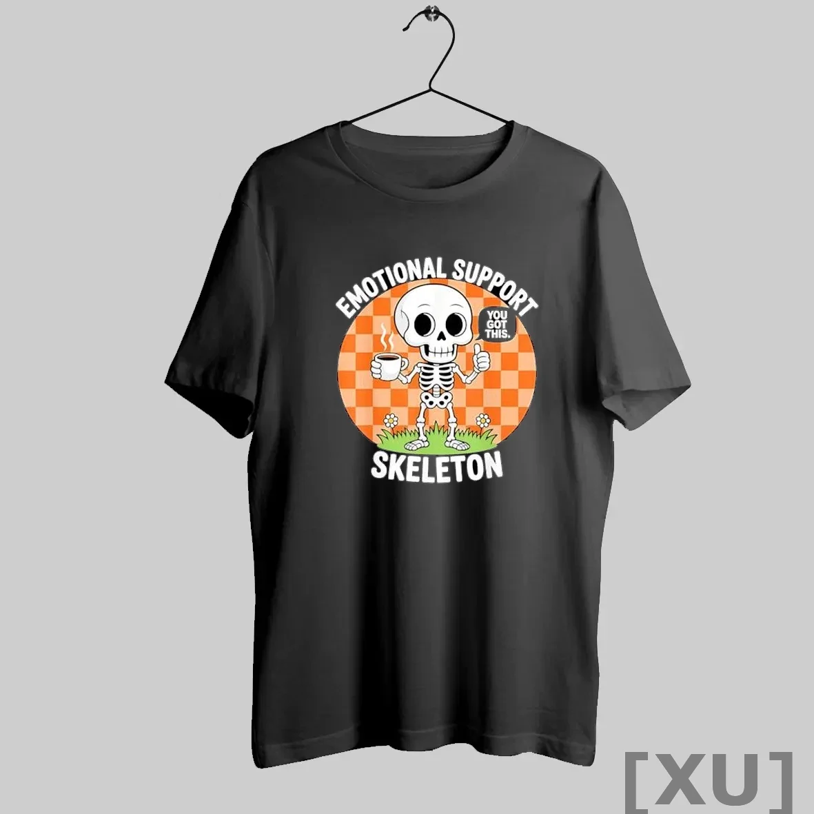 Emotional Support Skeleton You Got This Coffee Skeleton T-Shirts, Hoodie, Sweatshirt - T-Shirt, Sweatshirt, Hoodie