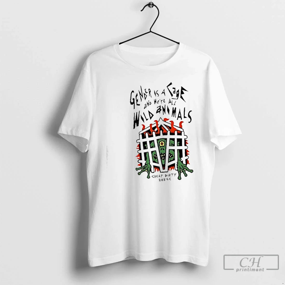 Ender Is Cage Were All Wild Animals Cheap Dirty Horse T-Shirts, Hoodie, Sweatshirt - T-Shirt, Sweatshirt, Hoodie