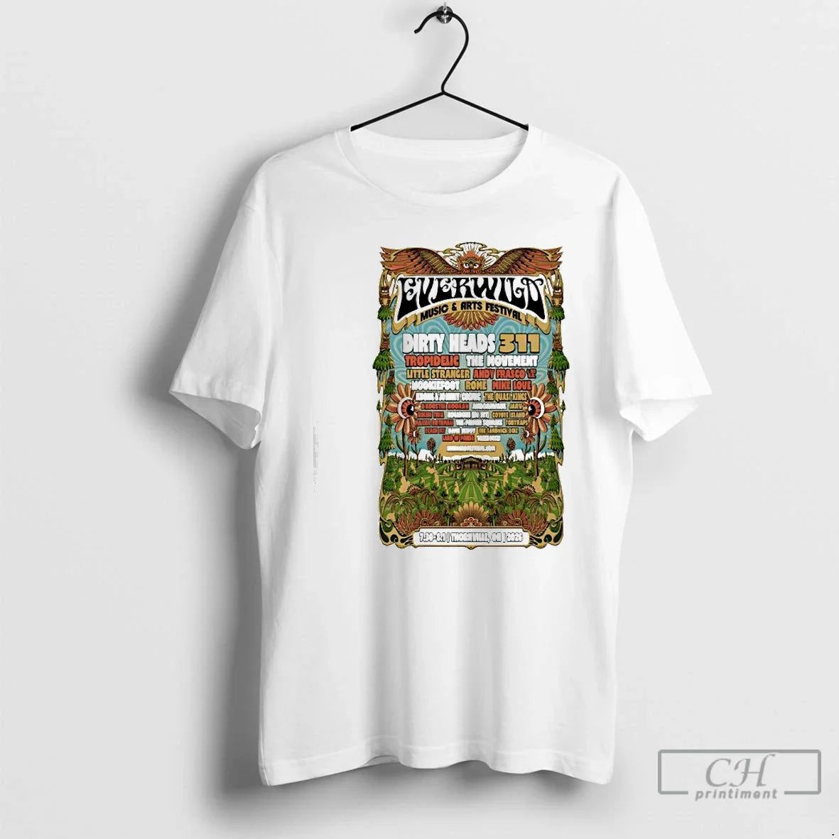 Everwild Music Arts Festival 7 30 8 1 2026 Thornville Oh T-Shirts, Hoodie, Sweatshirt - T-Shirt, Sweatshirt, Hoodie
