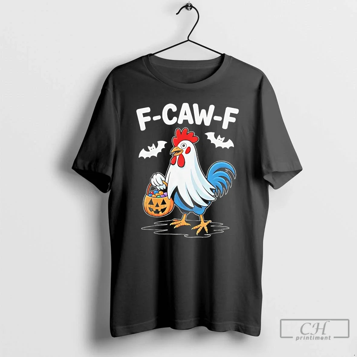 F Caw F Rooster Trick Treat Halloween T-Shirts, Hoodie, Sweatshirt - T-Shirt, Sweatshirt, Hoodie