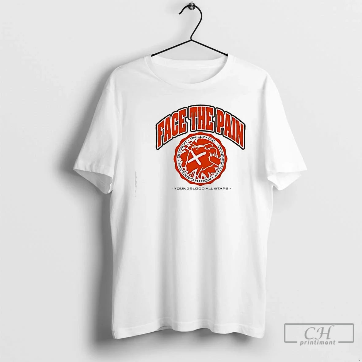 Face Pain Philly Dc Youngblood All Stars T-Shirts, Hoodie, Sweatshirt - T-Shirt, Sweatshirt, Hoodie