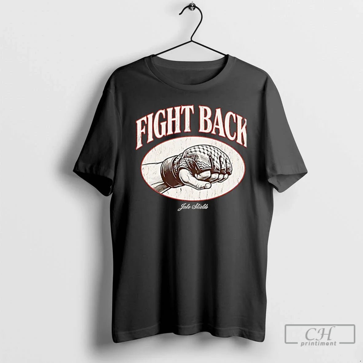 Fight Back Keffiyeh Jake Shields T-Shirts, Hoodie, Sweatshirt - T-Shirt, Sweatshirt, Hoodie