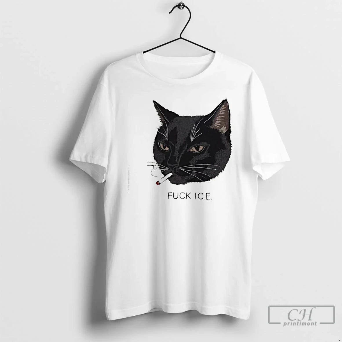 Fuck Ice Smoking Cat T-Shirts, Hoodie, Sweatshirt - T-Shirt, Sweatshirt, Hoodie