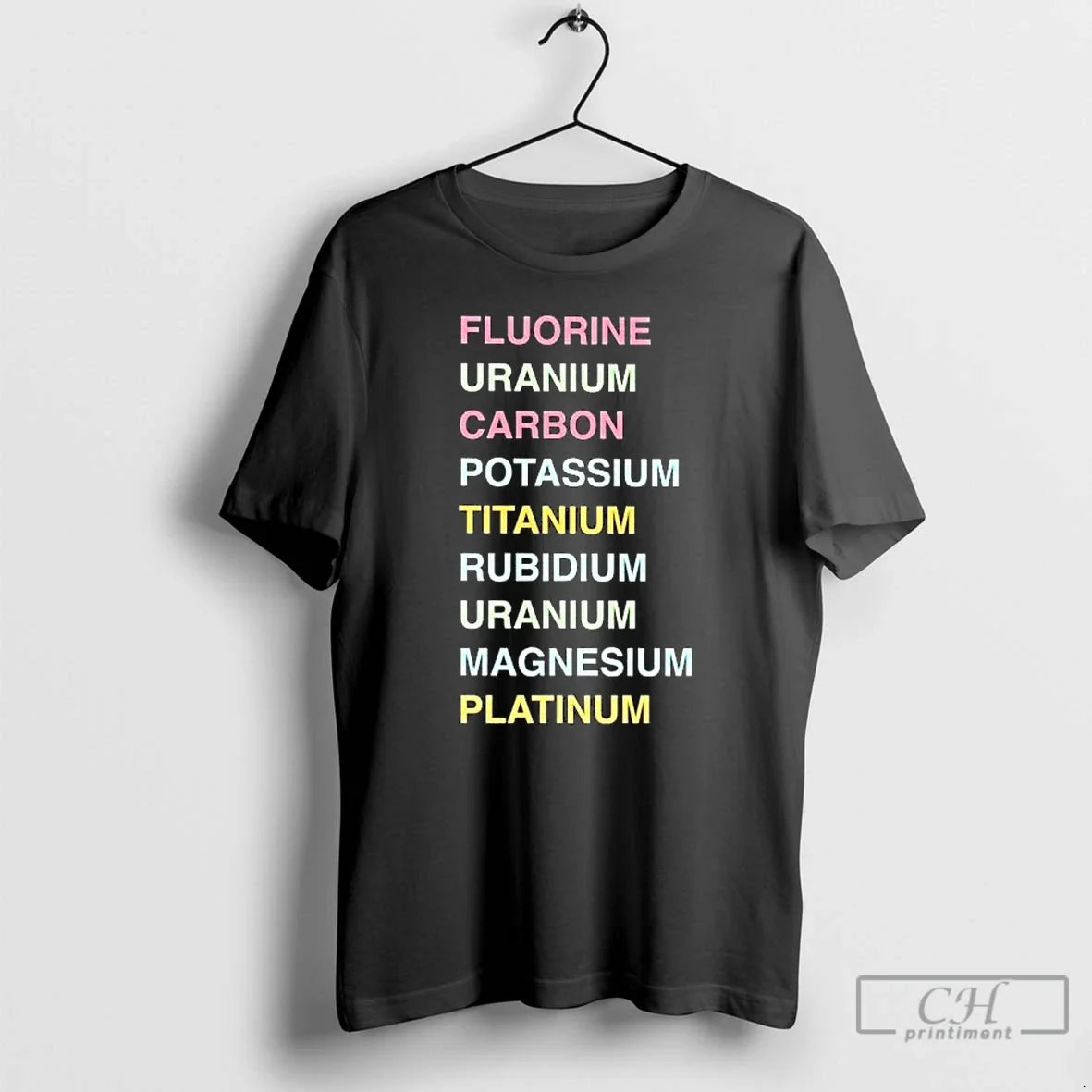 Fuck Trump Chemistry Periodic Fluorine Uranium Carbon Potassium T-Shirts, Hoodie, Sweatshirt - T-Shirt, Sweatshirt, Hoodie
