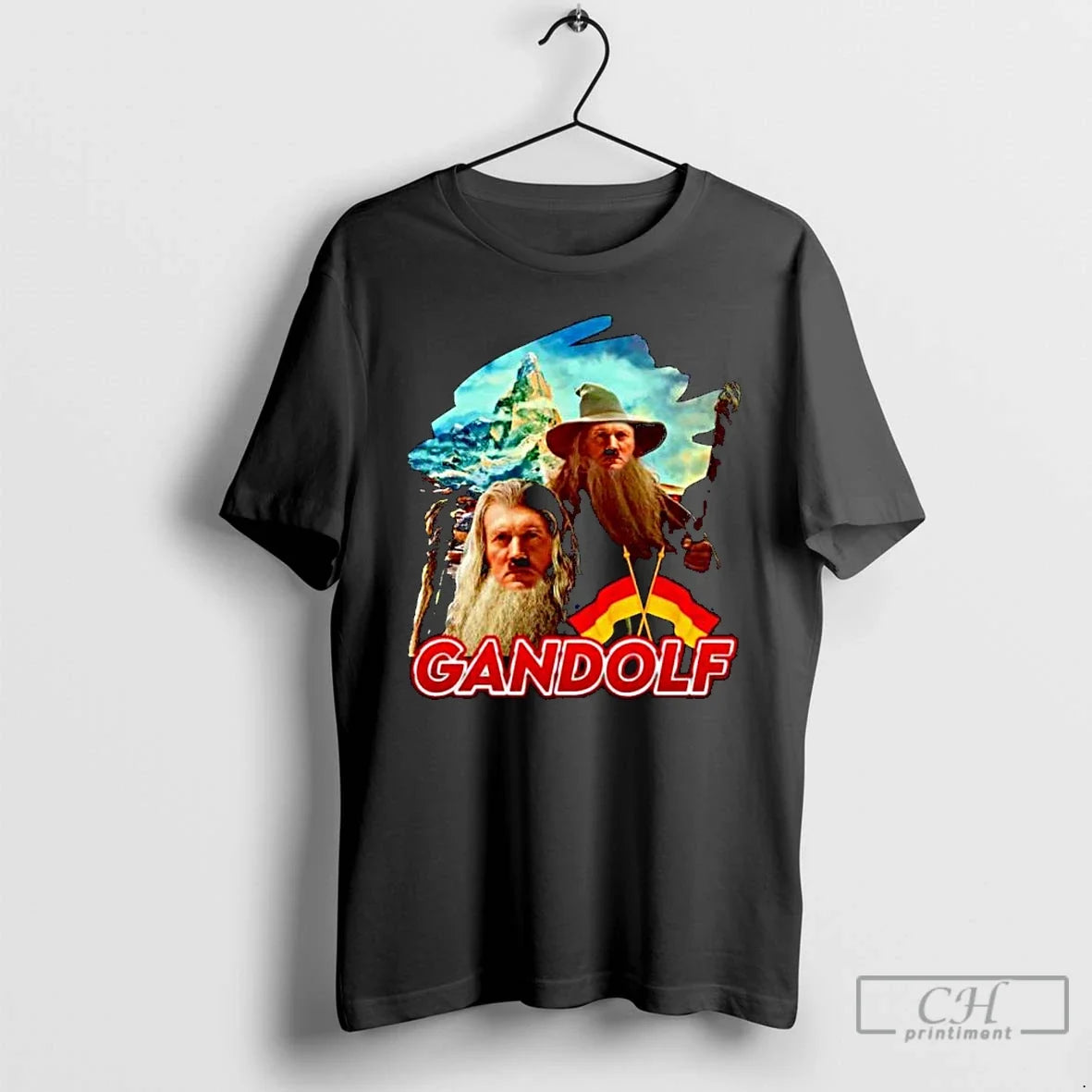 Gandolf Gandalf X Adolf Hitler Ornaments T-Shirts, Hoodie, Sweatshirt - T-Shirt, Sweatshirt, Hoodie
