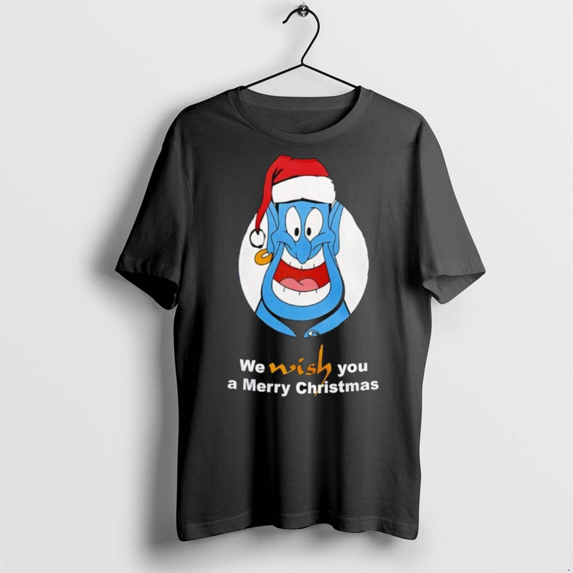 Genie Aladdin We Wish You Merry Ugly T-Shirts, Hoodie, Sweatshirt - T-Shirt, Sweatshirt, Hoodie