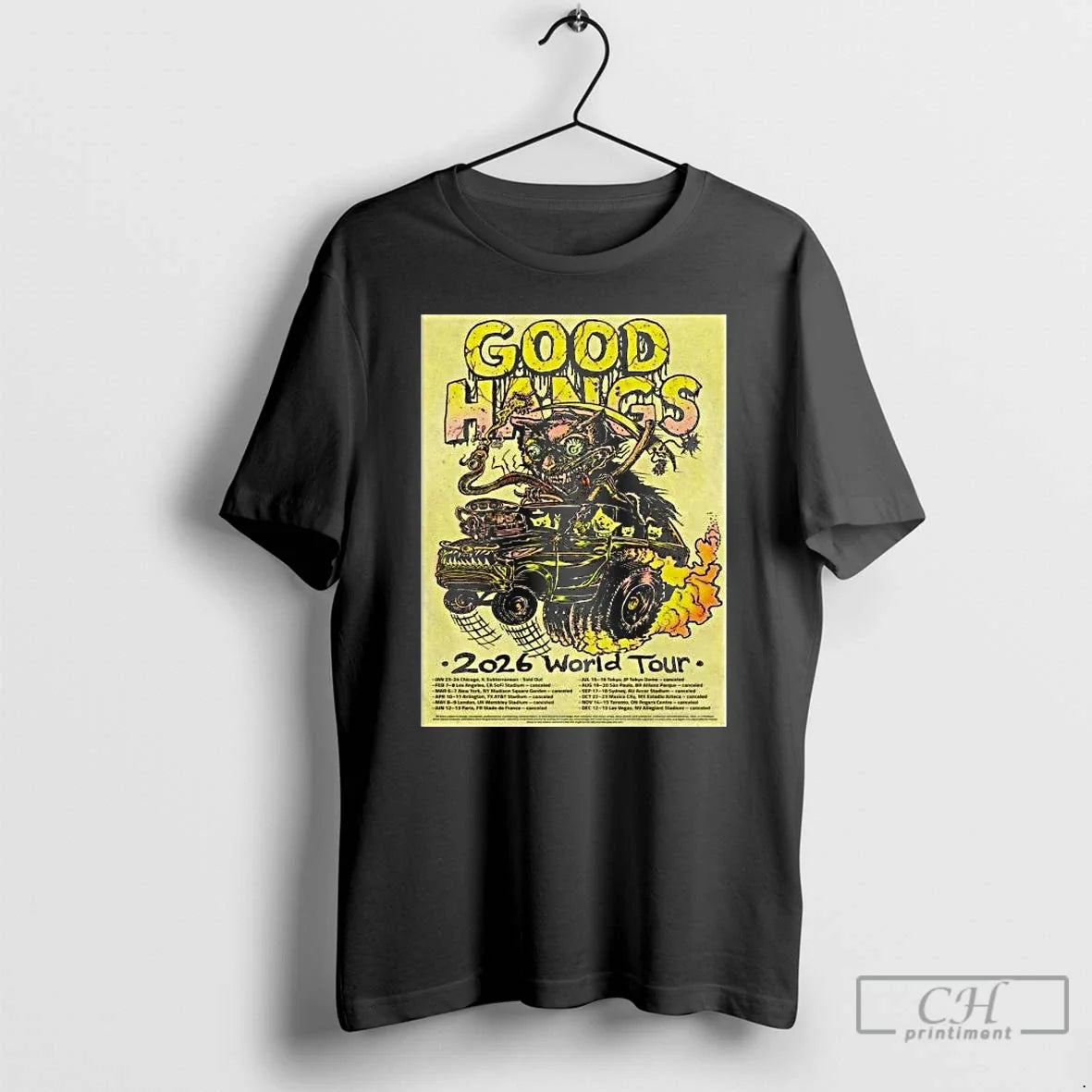 Good Hangs 2026 World Tour T-Shirts, Hoodie, Sweatshirt - T-Shirt, Sweatshirt, Hoodie