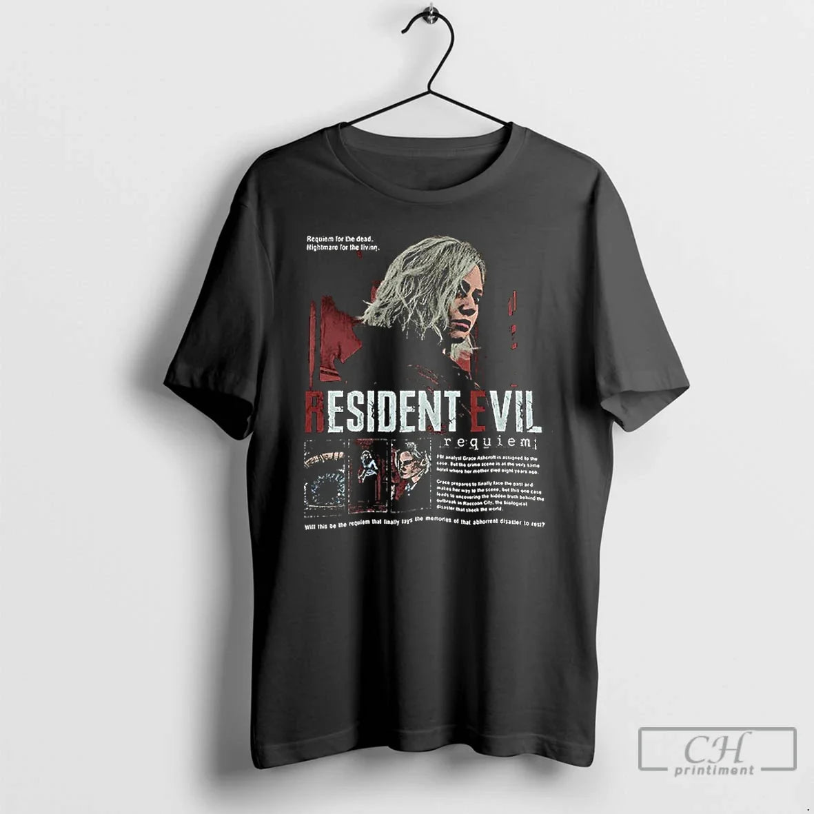 Grace Ashcroft Resident Evil Requiem Ceramic Ceramic Classic Dad Cap T-Shirts, Hoodie, Sweatshirt - T-Shirt, Sweatshirt, Hoodie