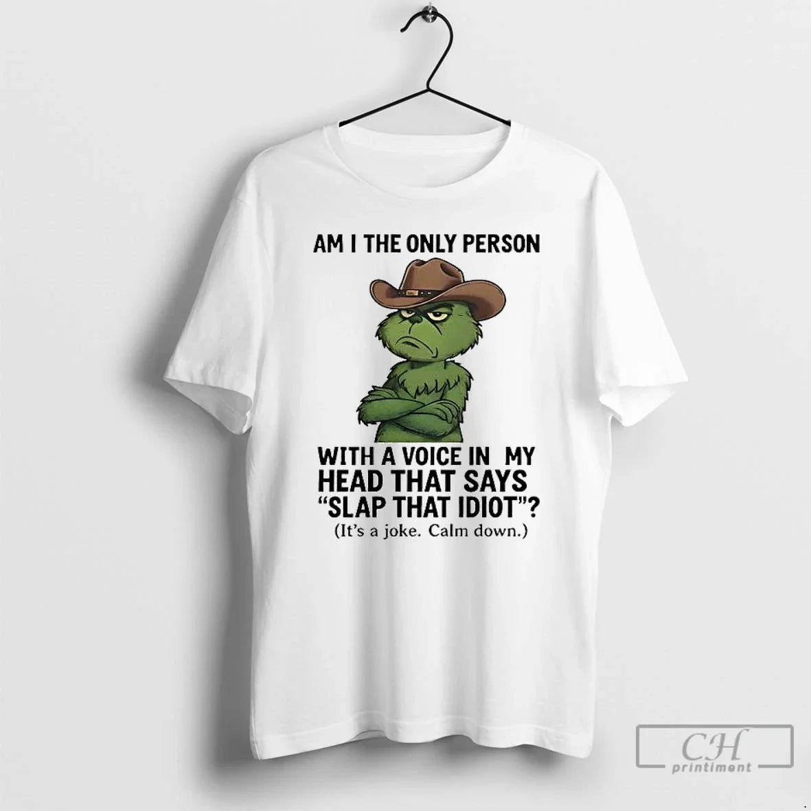 Grinch Am I Only Person Voice My Head T-Shirts, Hoodie, Sweatshirt - T-Shirt, Sweatshirt, Hoodie