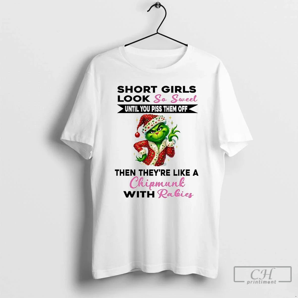 Grinch Short So Sweet Theyre Like Chipmunk T-Shirts, Hoodie, Sweatshirt - T-Shirt, Sweatshirt, Hoodie