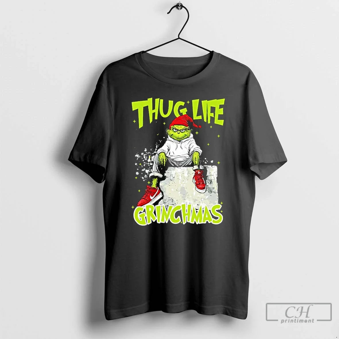 Grinch Thug Life Grinchmas T-Shirts, Hoodie, Sweatshirt - T-Shirt, Sweatshirt, Hoodie