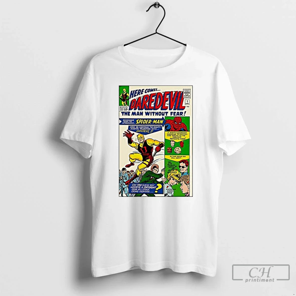 Here Comes Daredevil Man Without Fear Comic Ceramic Ceramic Classic Dad Cap T-Shirts, Hoodie, Sweatshirt - T-Shirt, Sweatshirt, Hoodie