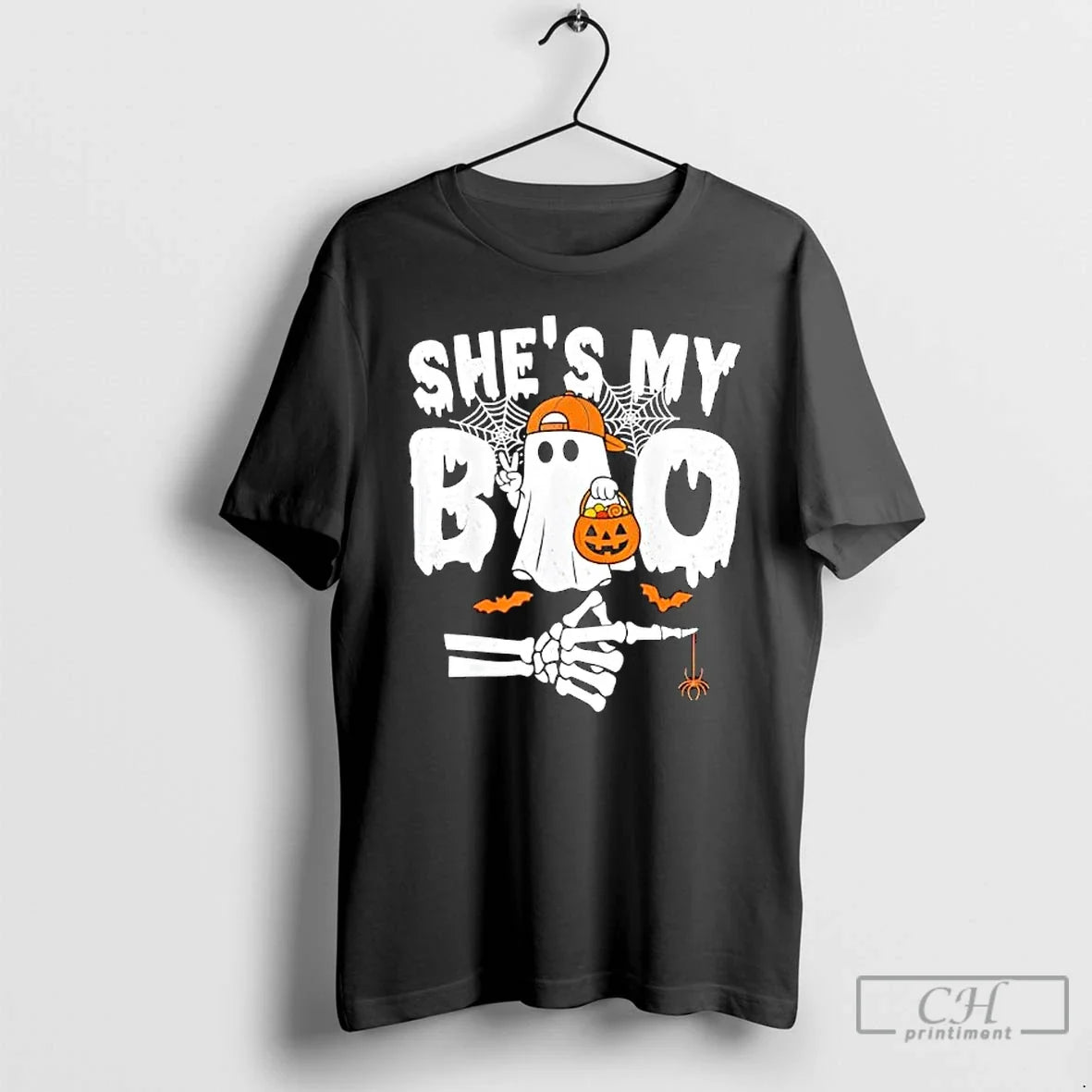 Hes My Boo Matching Couple Halloween Couples Shes My Boo T-Shirts, Hoodie, Sweatshirt - T-Shirt, Sweatshirt, Hoodie