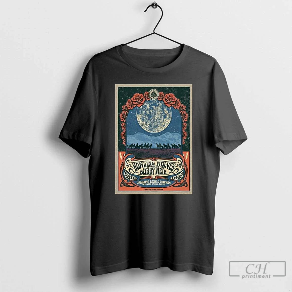 Howling Wolves Bobby Weir Jan 17 2026 Fillmore T-Shirts, Hoodie, Sweatshirt - T-Shirt, Sweatshirt, Hoodie