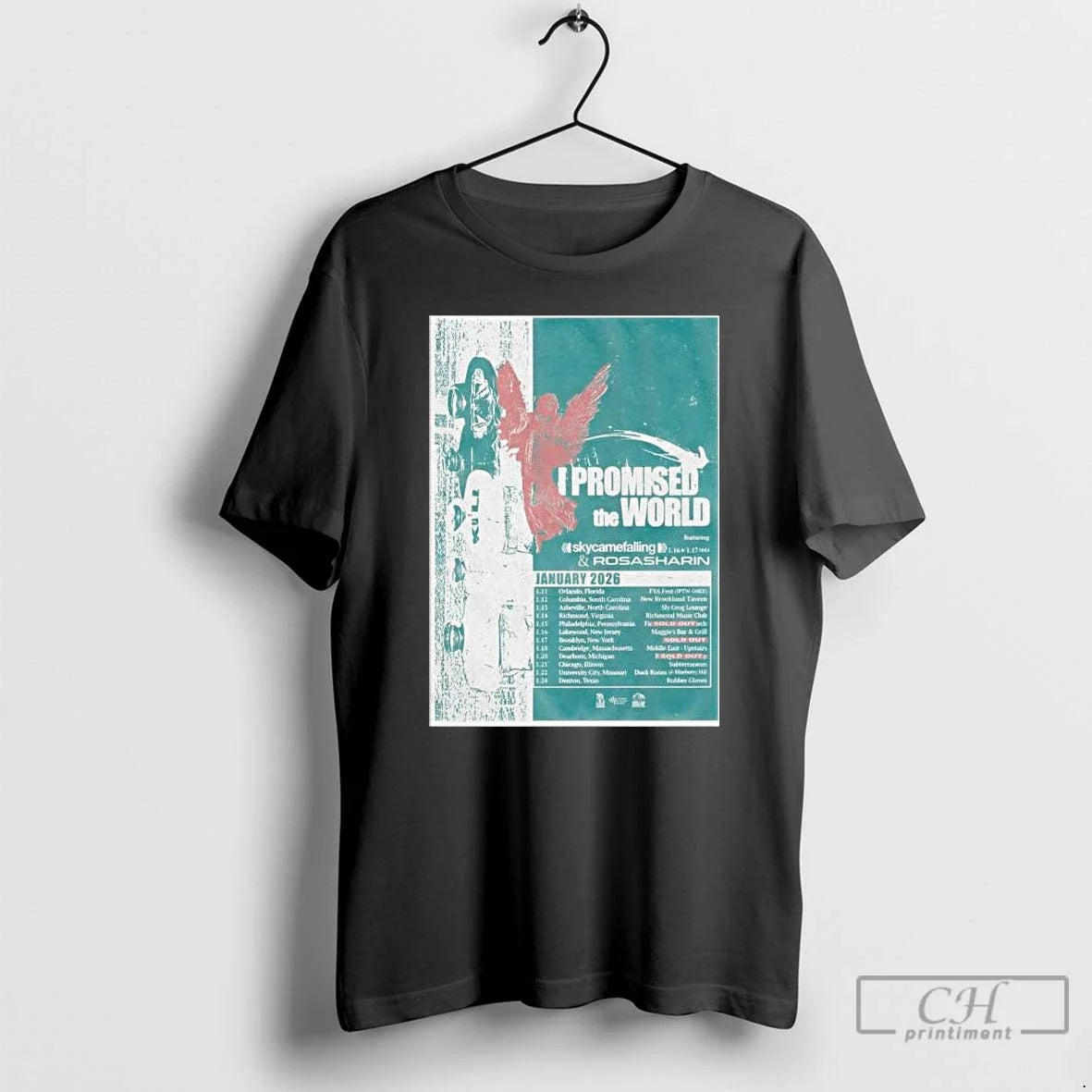 I Promised World Tour January 2026 T-Shirts, Hoodie, Sweatshirt - T-Shirt, Sweatshirt, Hoodie