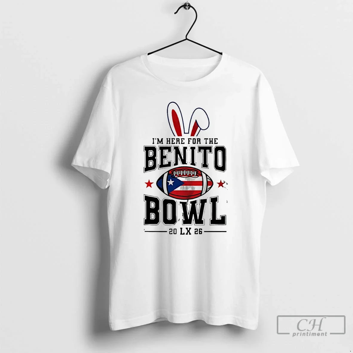 Im Here Benito Bowl 2026 Lx T-Shirts, Hoodie, Sweatshirt - T-Shirt, Sweatshirt, Hoodie