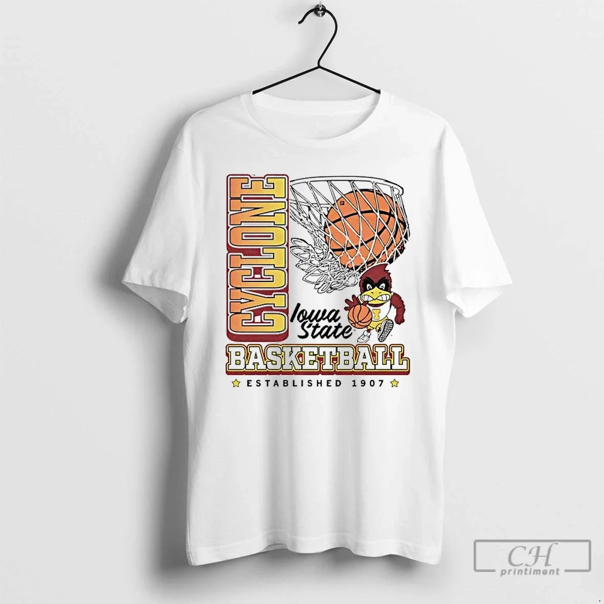 Iowa State Basketball Established 1907 Hilton Coliseum T-Shirts, Hoodie, Sweatshirt - T-Shirt, Sweatshirt, Hoodie