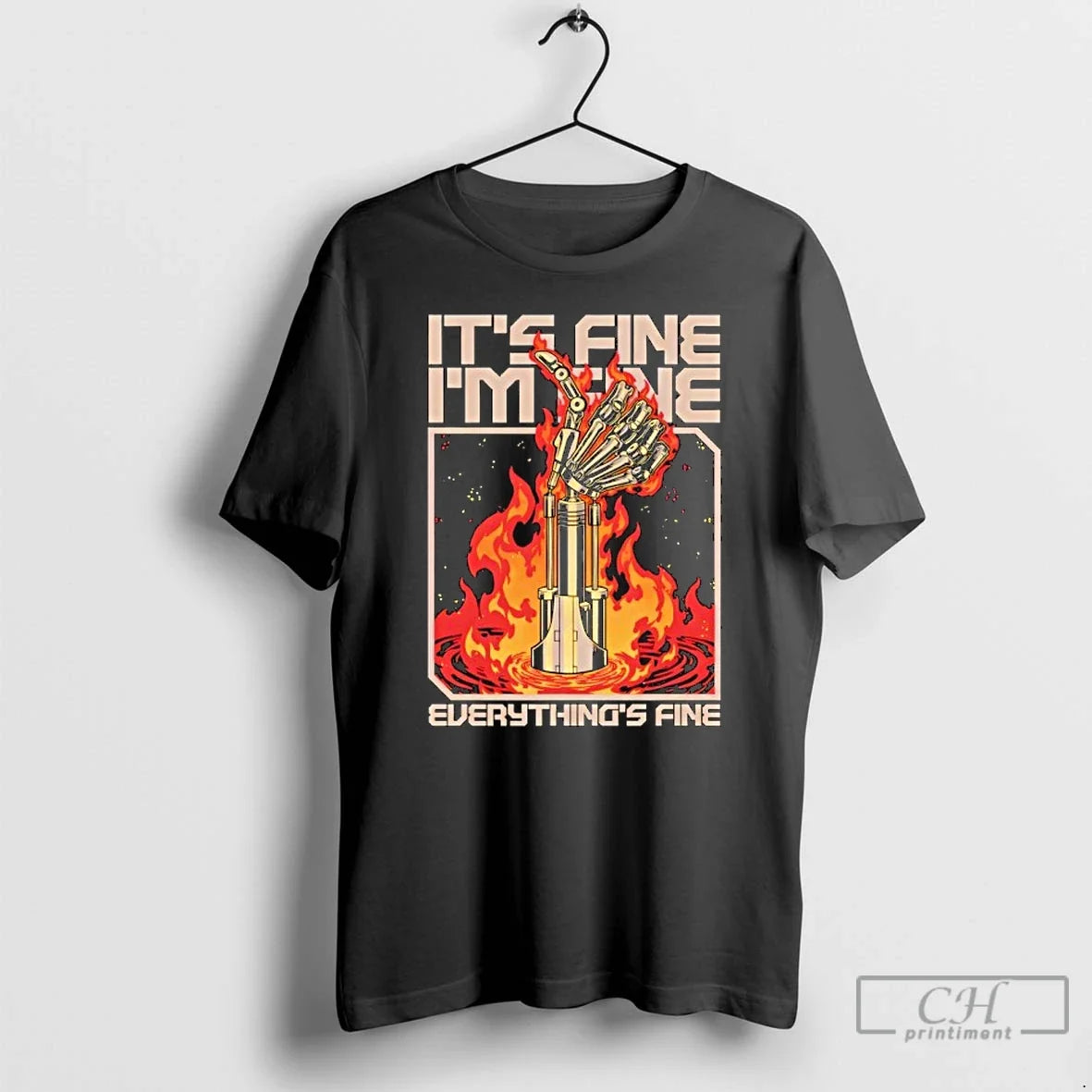 Fine Im Fine Everythings Fine T-Shirts, Hoodie, Sweatshirt - T-Shirt, Sweatshirt, Hoodie