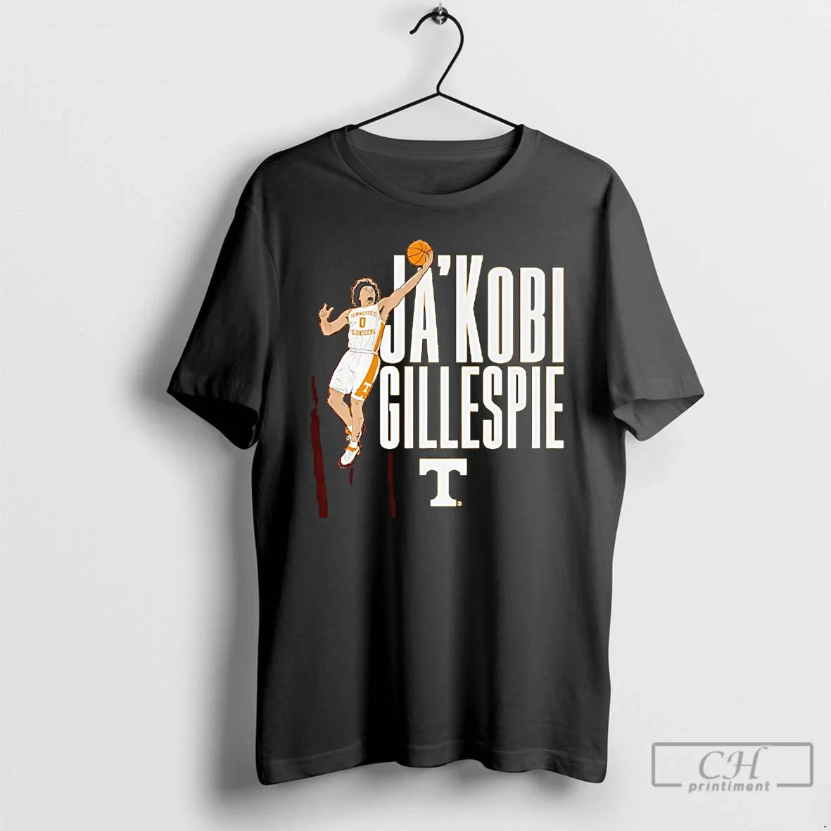 Jakobi Gillespie Layup Tennessee Volunteers T-Shirts, Hoodie, Sweatshirt - T-Shirt, Sweatshirt, Hoodie