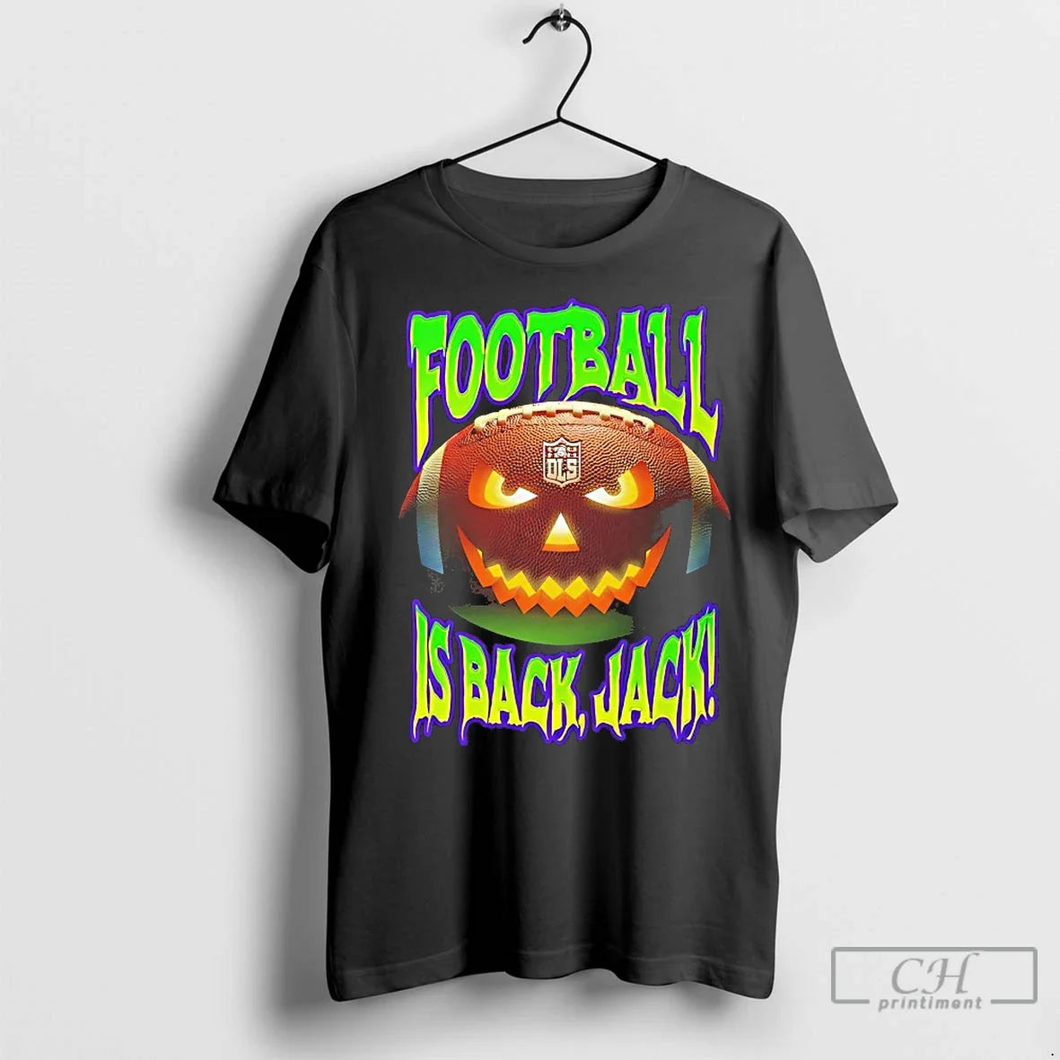 Jack O Lantern Football Is Back Jack T-Shirts, Hoodie, Sweatshirt - T-Shirt, Sweatshirt, Hoodie