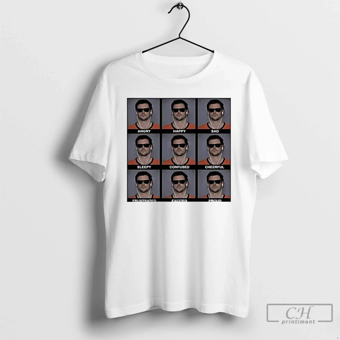 Jarrett Stidham Angry Happy Sad Emoji T-Shirts, Hoodie, Sweatshirt - T-Shirt, Sweatshirt, Hoodie