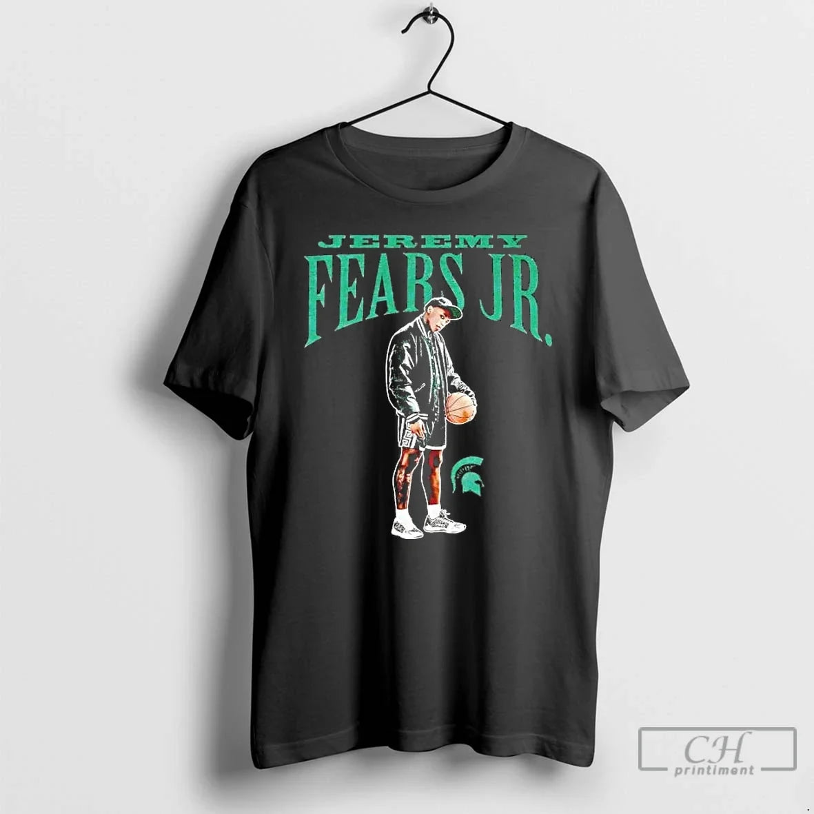 Jeremy Fears Old School Portrait Michigan State Spartans T-Shirts, Hoodie, Sweatshirt - T-Shirt, Sweatshirt, Hoodie