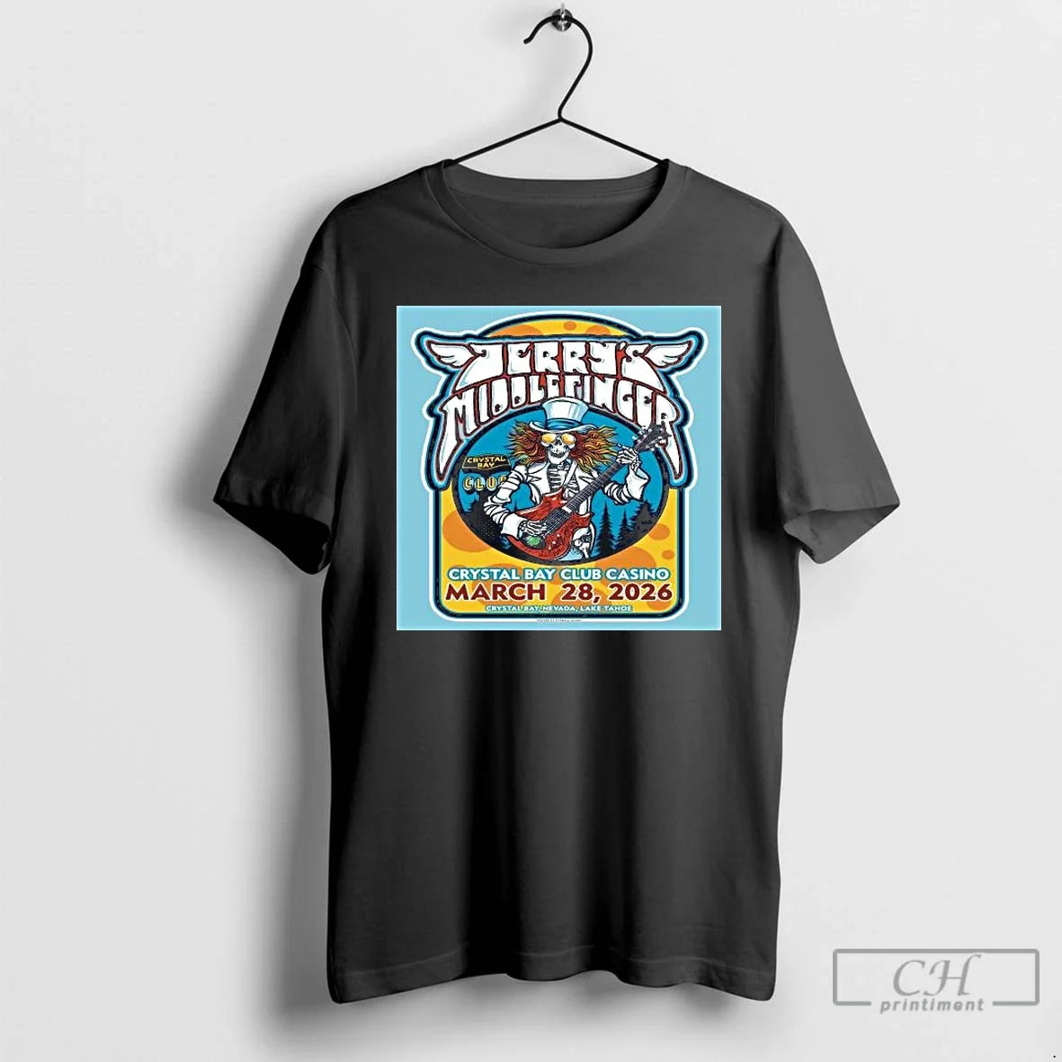 Jerrys Middle Finger Crystal Bay Nevada March 28 2026 Concert T-Shirts, Hoodie, Sweatshirt - T-Shirt, Sweatshirt, Hoodie